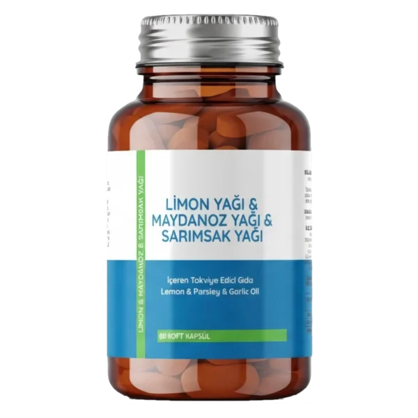 Limon Yağı Maydanoz Yağı Sarımsak Yağı - DR ŞEN
