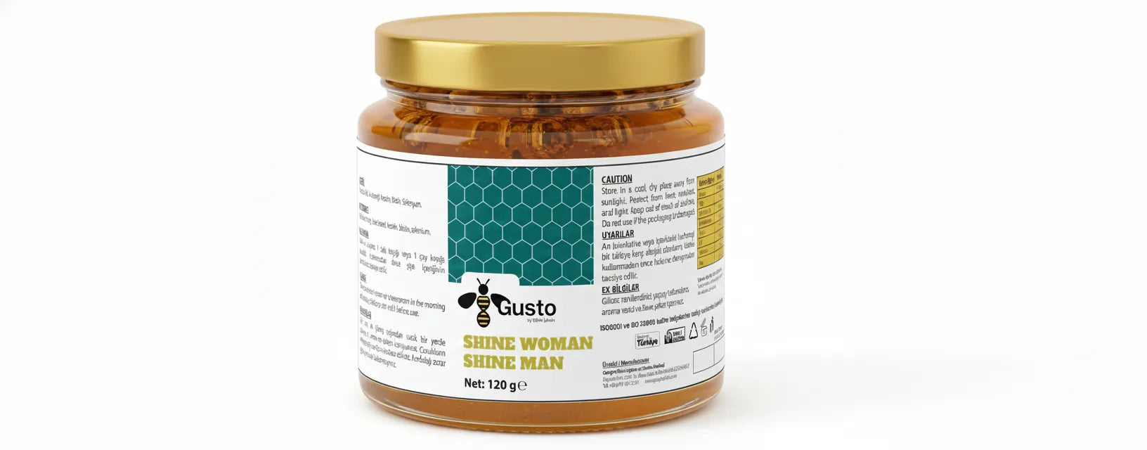 Gusto Shine Woman & Shine Man 120 g